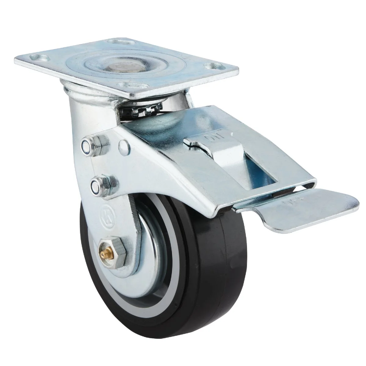 Efficient Channellock 5 In. Rubber Toolbox Caster 4-Pack Trendy