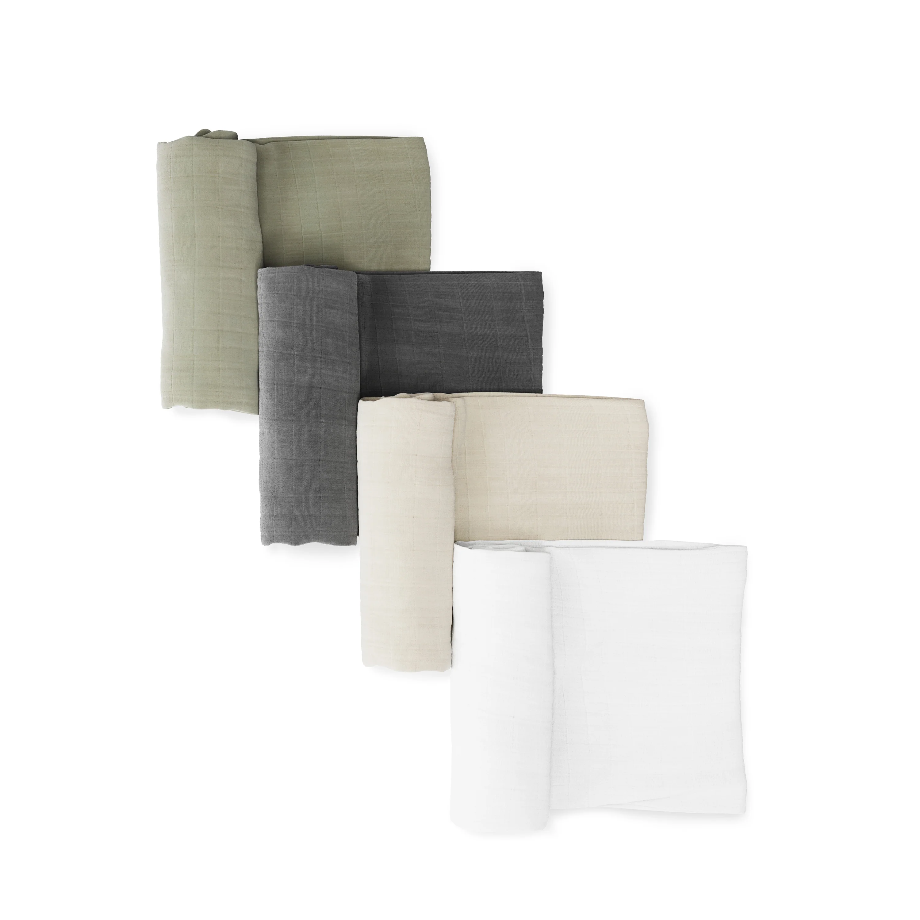 Contemporary Naturepedic Organic Breathable Swaddle Blankets Multi-Color Pack Crafted