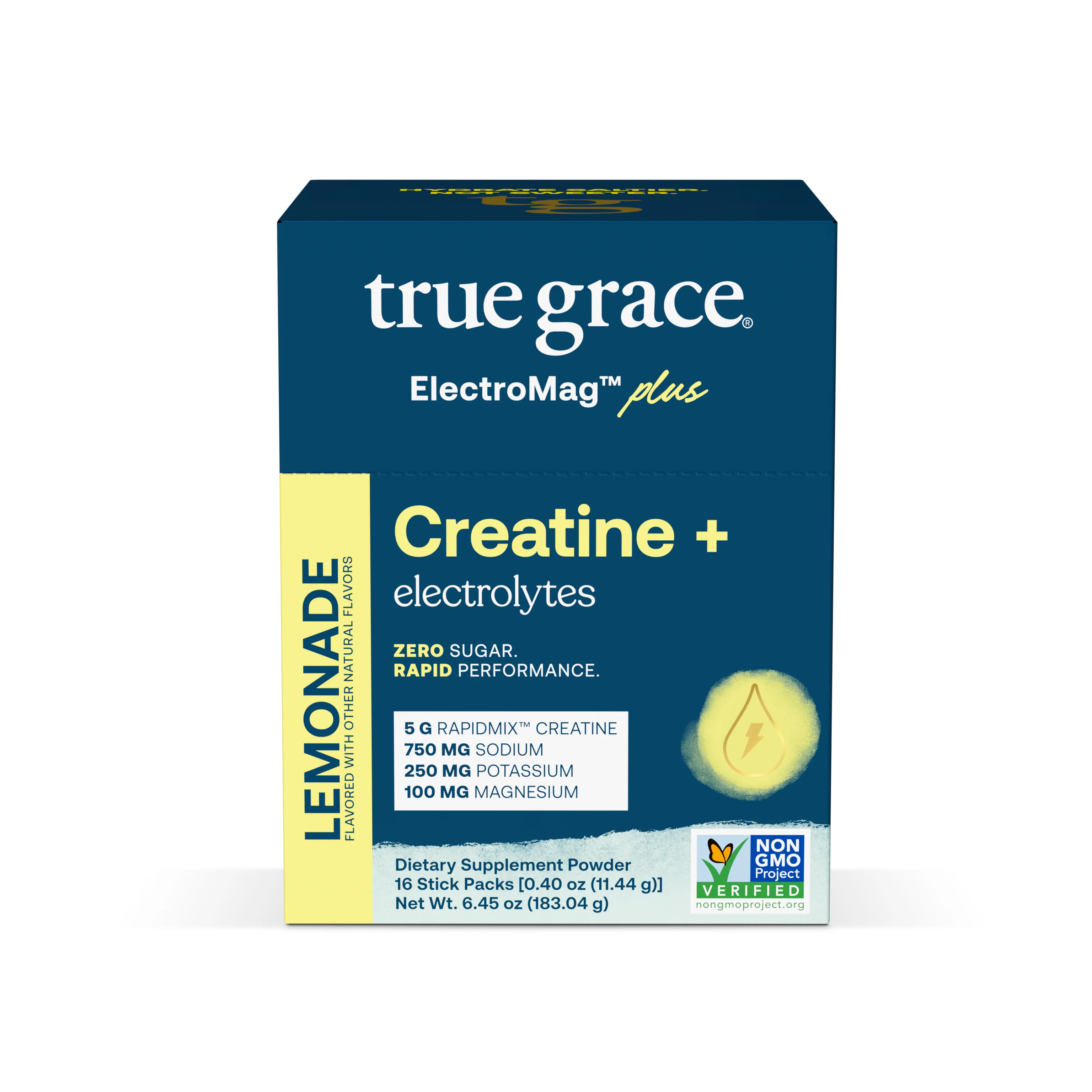 Verified True Grace ElectroMag™ Plus – Creatine Electrolytes Powder Packets Optimized