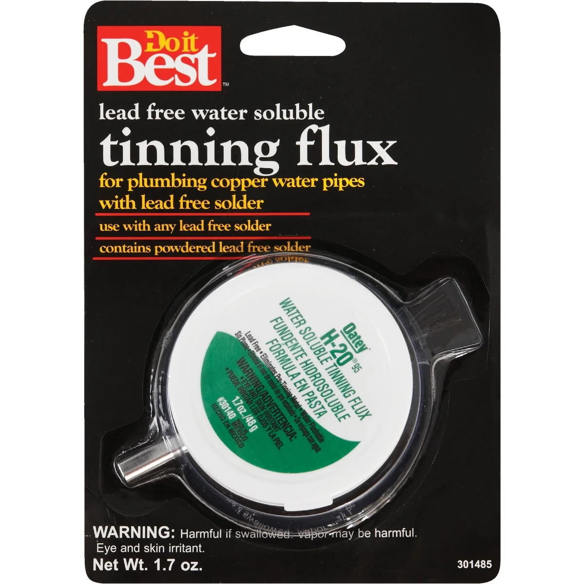 Innovative Do it H-2095 1.7 Oz. Water Soluble Tinning Flux Powdered Luxury
