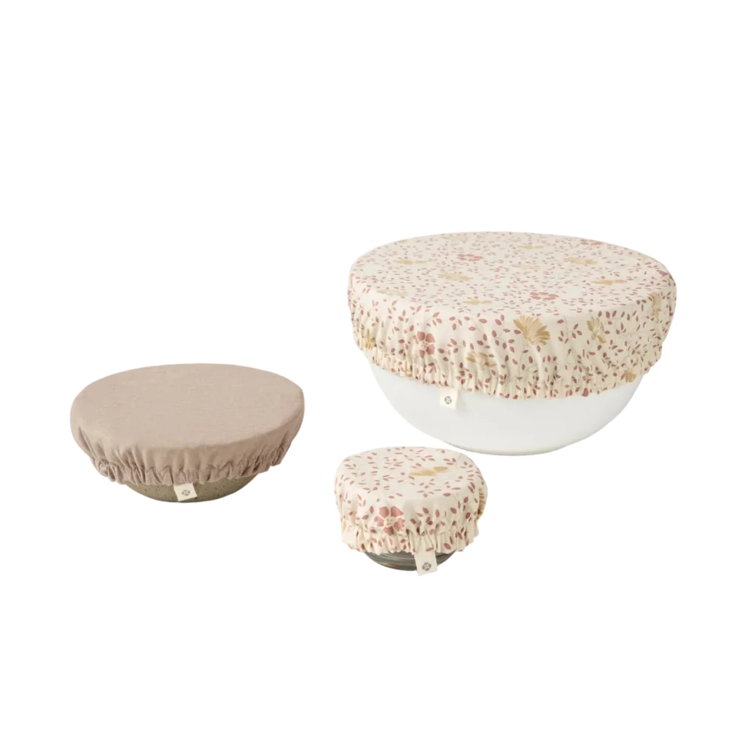 Green Coyuchi Conserve Organic Bowl Covers Traditional