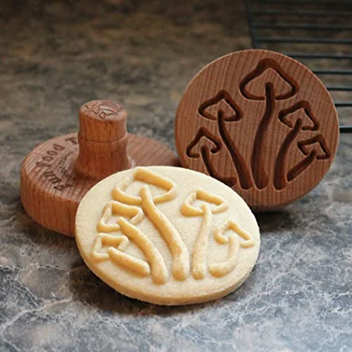 Premium Wood Cookie Stamp Easy-to-Use