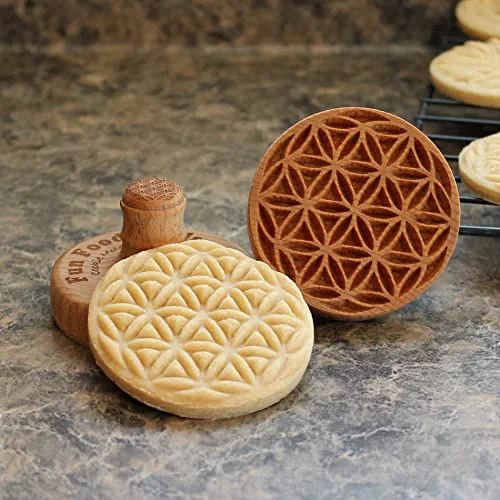 Exclusive Wood Cookie Stamp Functional
