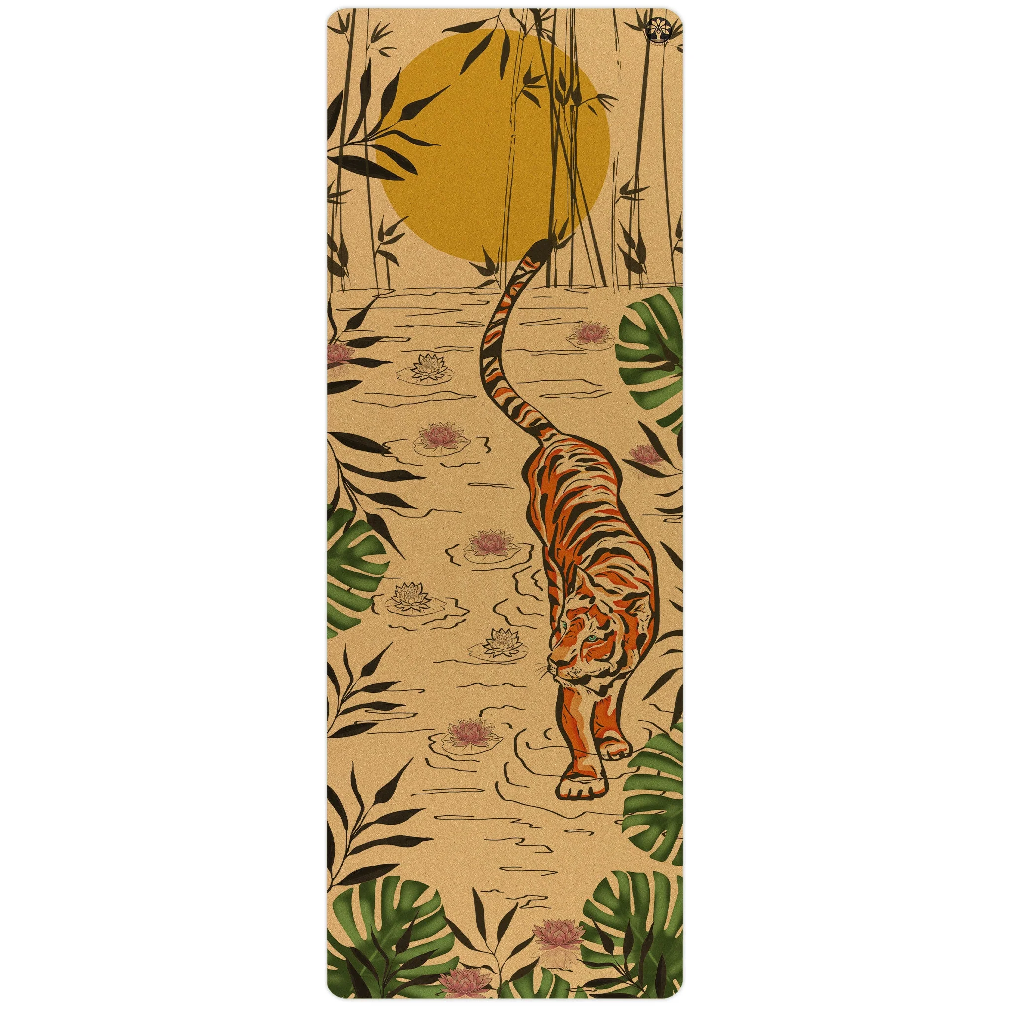 Contemporary Yoloha Yoga Aura Cork Yoga Mat – Tiger Lotus Prestigious
