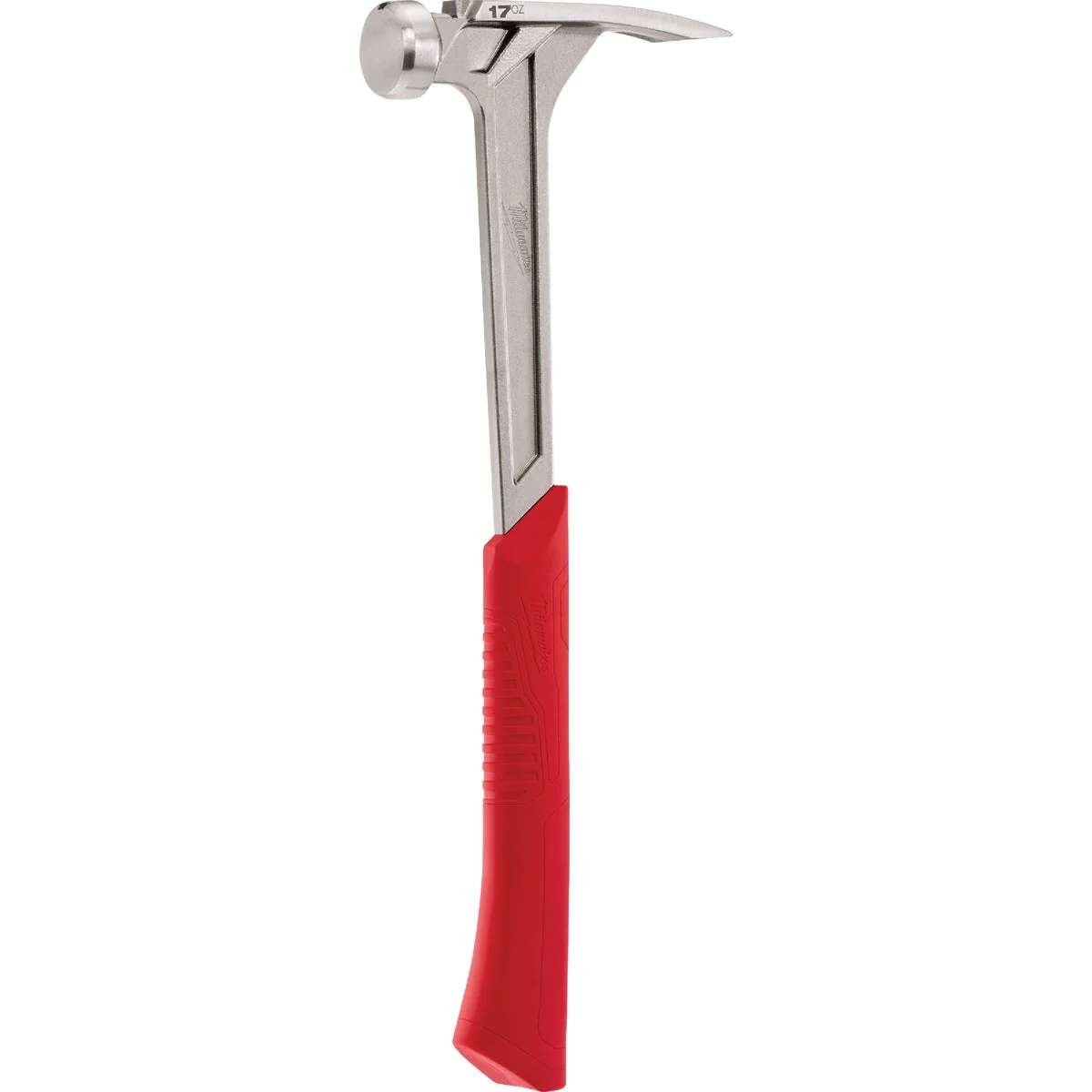 Effective Milwaukee 17 Oz. Smooth-Face Framing Hammer with Steel I-Beam Handle Fine