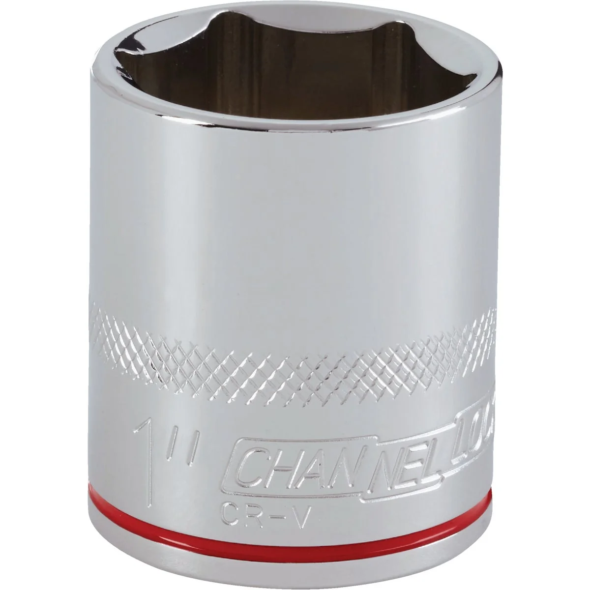 Durable Channellock 1 2 In. Drive 1 In. 6-Point Shallow Standard Socket Professional
