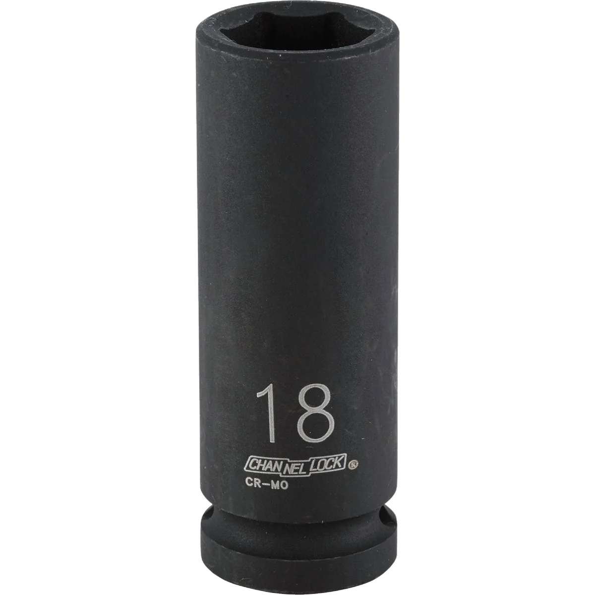 Original Channellock 1 2 In. Drive 18 mm 6-Point Deep Metric Impact Socket Carefully Designed