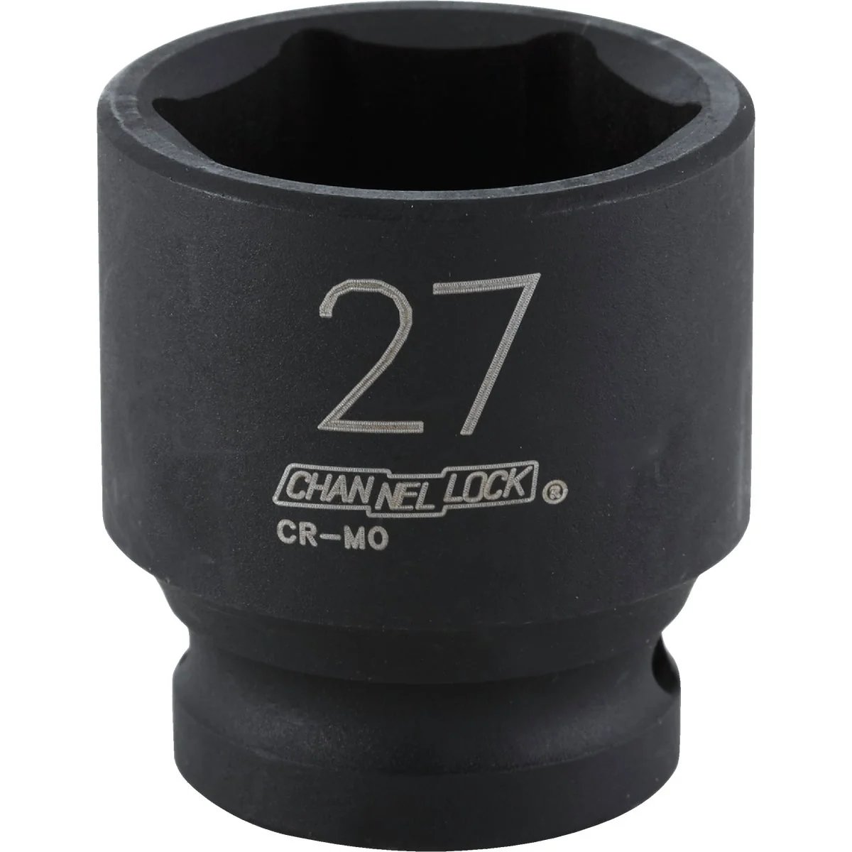 Elegant Channellock 1 2 In. Drive 27 mm 6-Point Shallow Metric Impact Socket User-Friendly