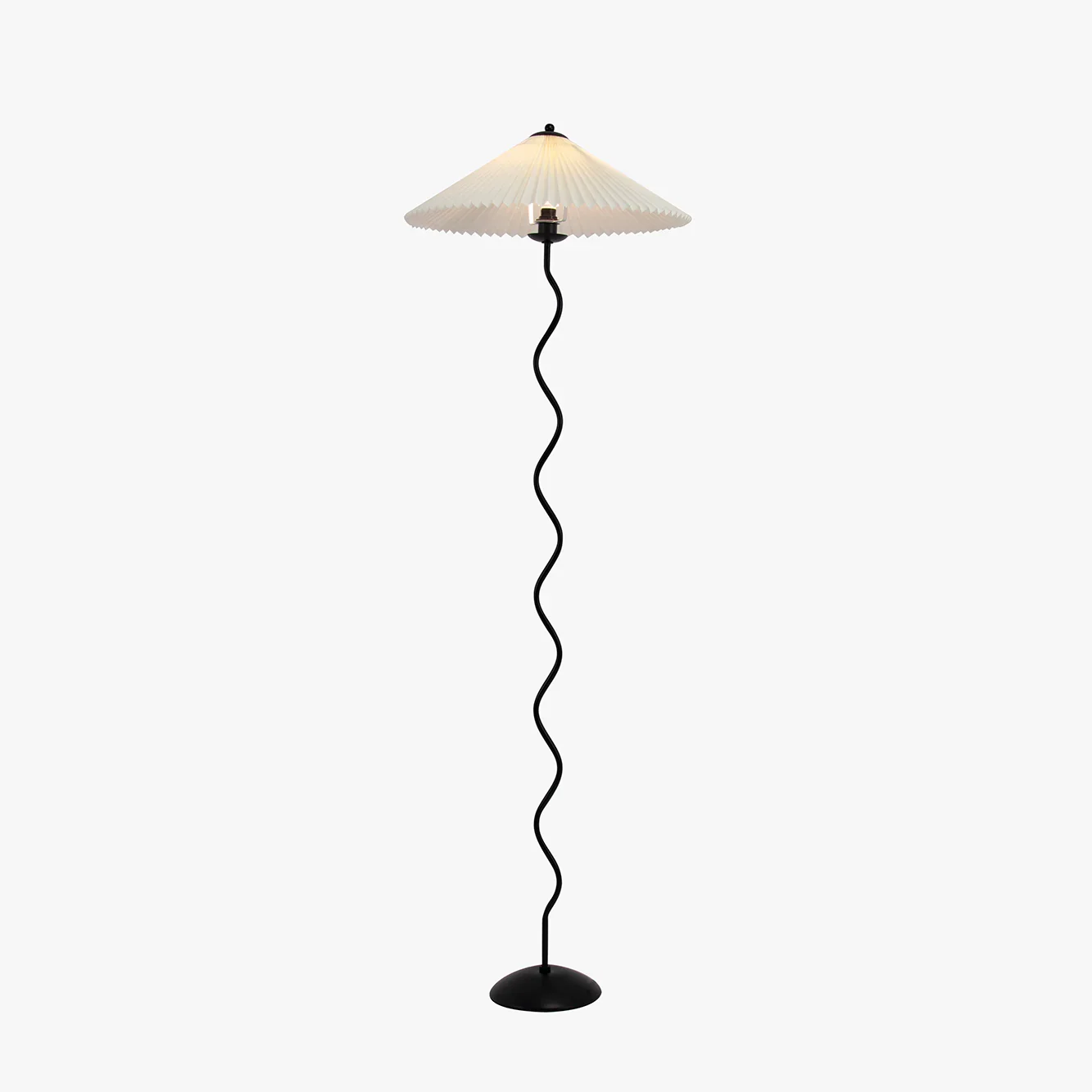 Refined Squiggle-vloerlamp Pure