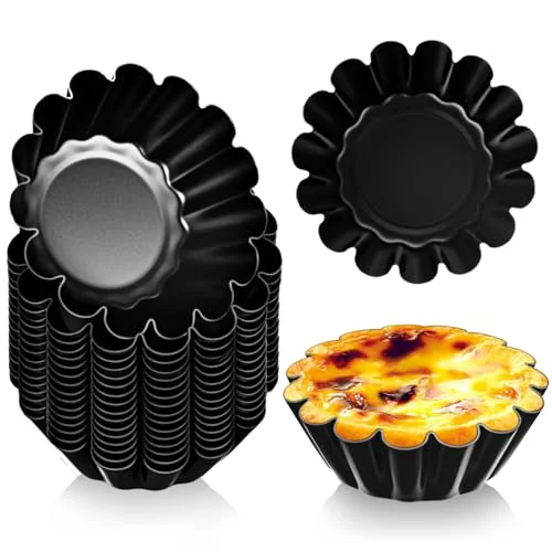 Advanced 16 Pcs Egg Tart Molds 2.6 Inch Non 16 Count Eco-Friendly