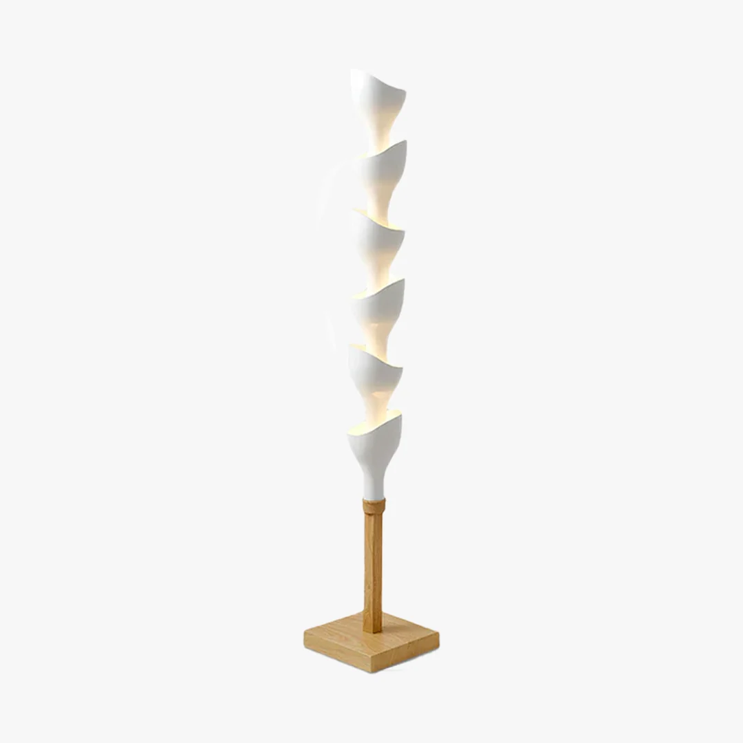 Modern Pod Flower vloerlamp Soft