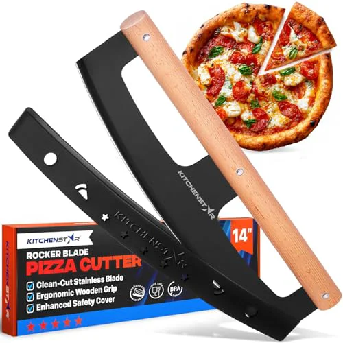 Proven 14 Inch Pizza Cutter Rocker Blade World-Class
