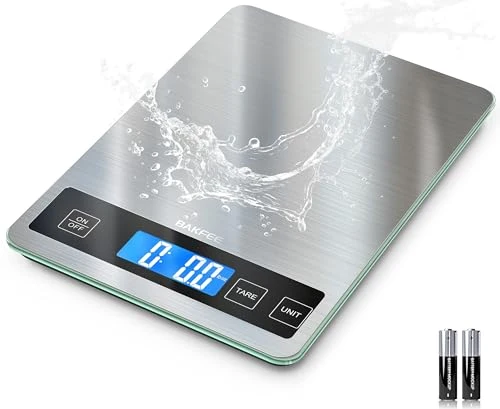 Environmentally Friendly Food Scale 33lb Kitchen Scale with 1g Precision Modern