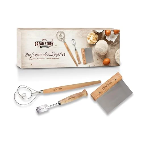 First-Class Danish Dough Whisk Set 3 Count Quality