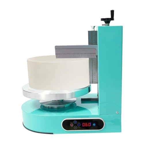 Expertly Made Cake Decorating Coating Machine Automatic Cake Cream Spreading Coating Filling Machine Birthday Cake Cream Smoother Bread Cream Spreading Machine Suitable for 4 Exclusive