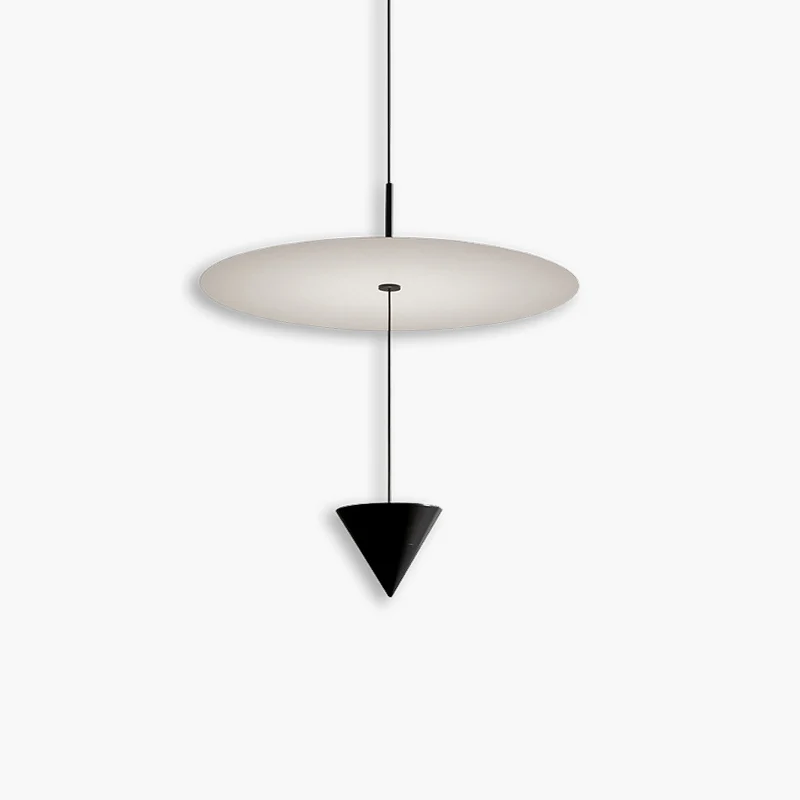 Natural Minimalistische vliegende schotel hanglamp Verified