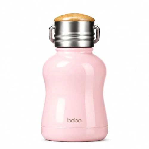 Breathable Mini Vacuum Insulated Water Bottle With Bamboo Lid Eco-Friendly