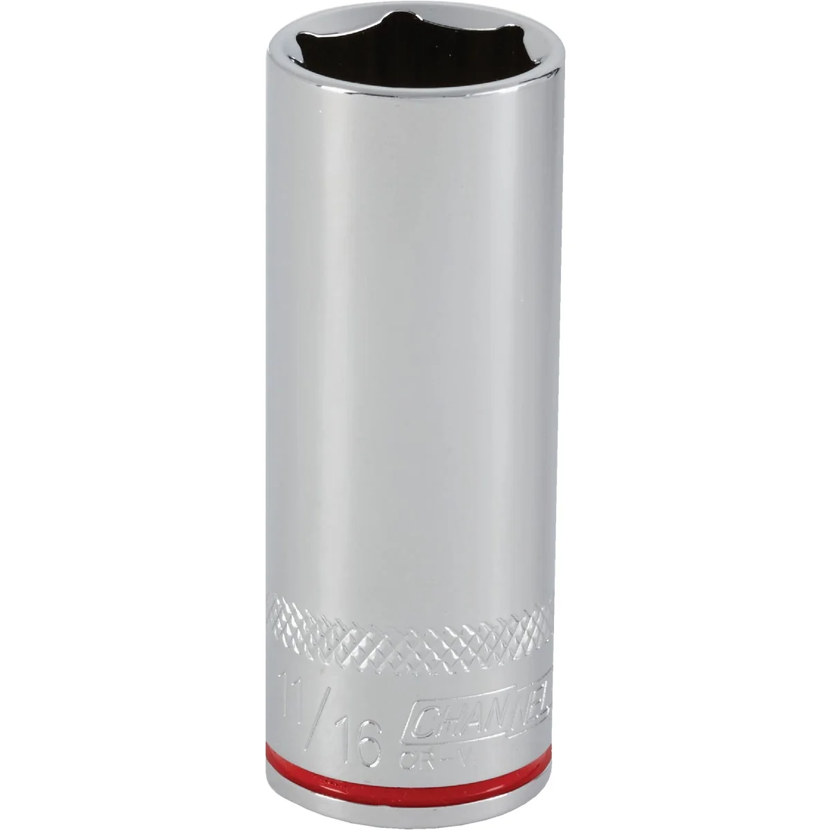 Relaxed Channellock 3 8 In. Drive 11 16 In. 6-Point Deep Standard Socket User-Friendly