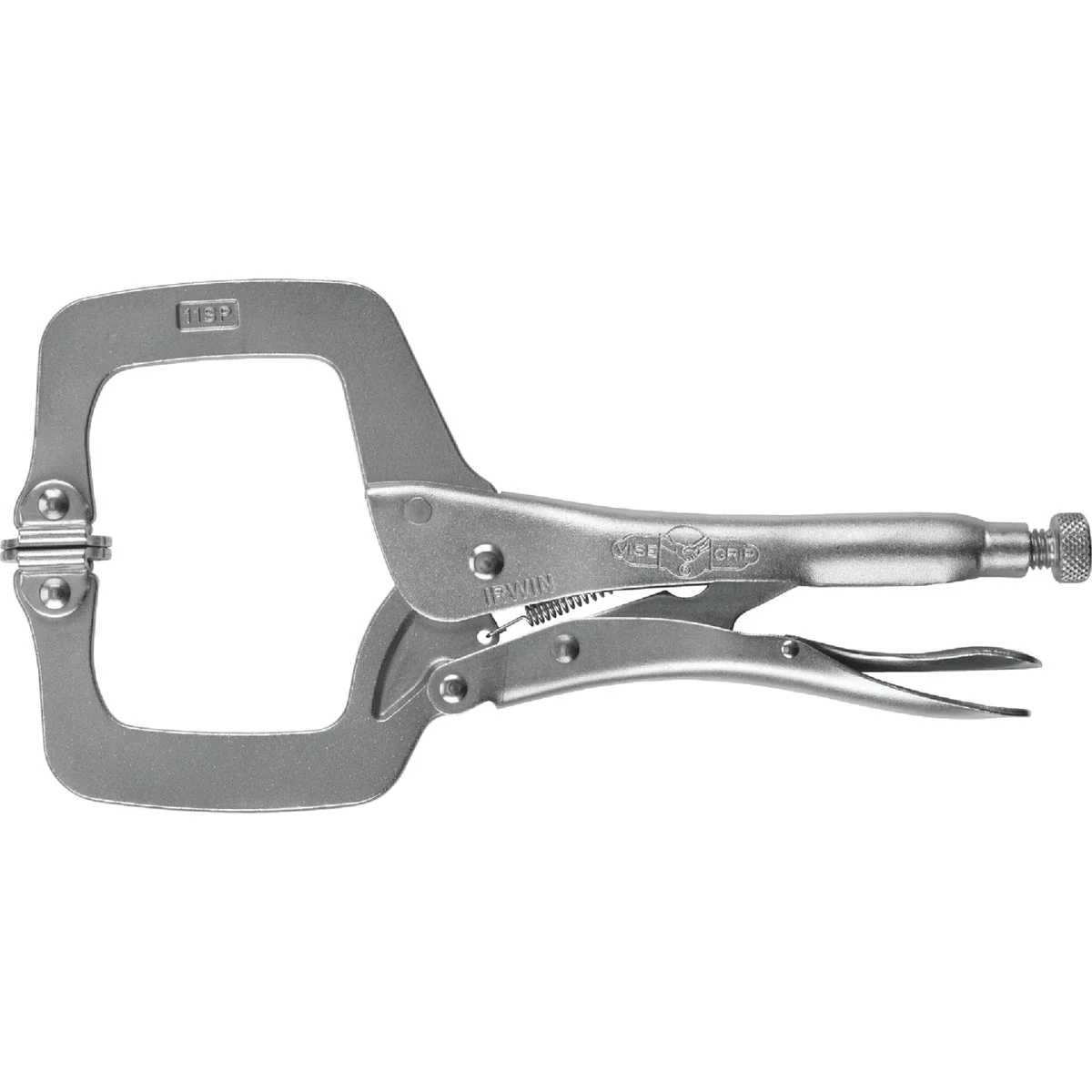 Versatile Irwin Vise-Grip 11 In. Locking C-Clamp with Swivel Jaws Trendy