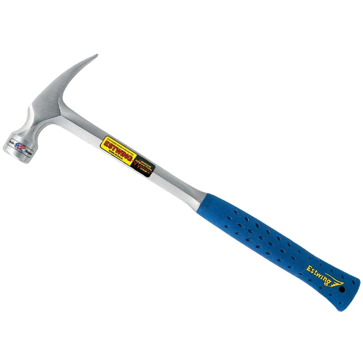 Comfortable Estwing 28 Oz. Milled-Face Rip Claw Hammer with Nylon-Covered Steel Handle Versatile