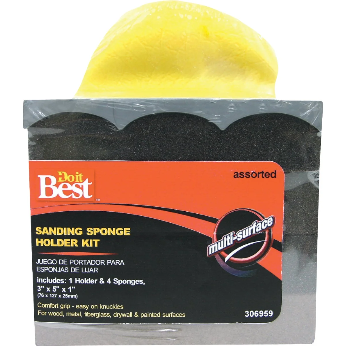 Functional Do it Fine Medium Coarse Drywall Sponge Efficient