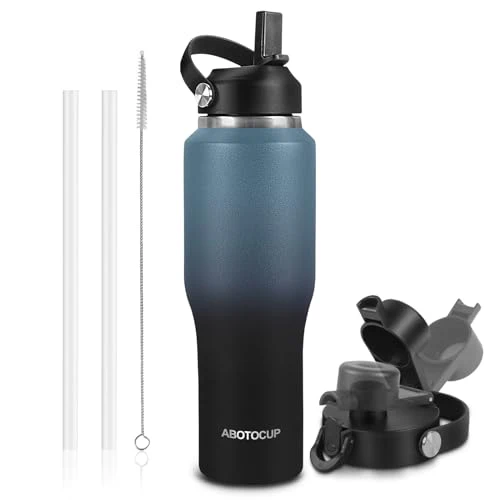 Classic 32oz Insulated Water Bottle Keep Cold 24h Hot 12h High-Grade