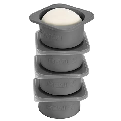 Stylish PLUS 1000ml Pizza Dough Proofing Boxes for DIY Artisan Pizza 4 Count Versatile