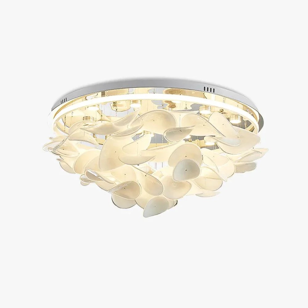 High-Performance Fraiche Shell-plafondlamp Comfortable