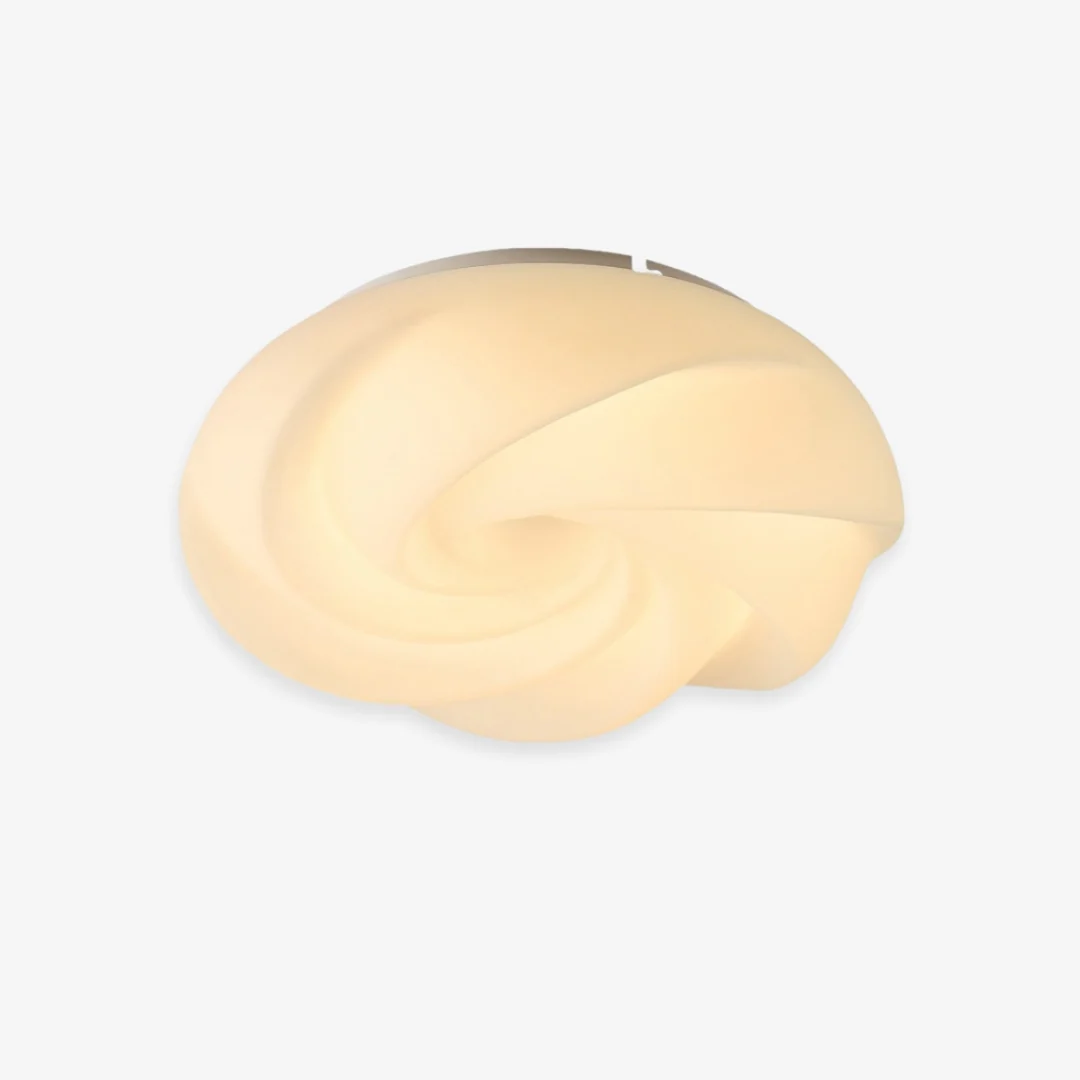 Sophisticated Minimalistische crèmekleurige plafondlamp Clean