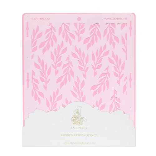 Natural Large and Tall Cake Decorating Stencil Enhanced