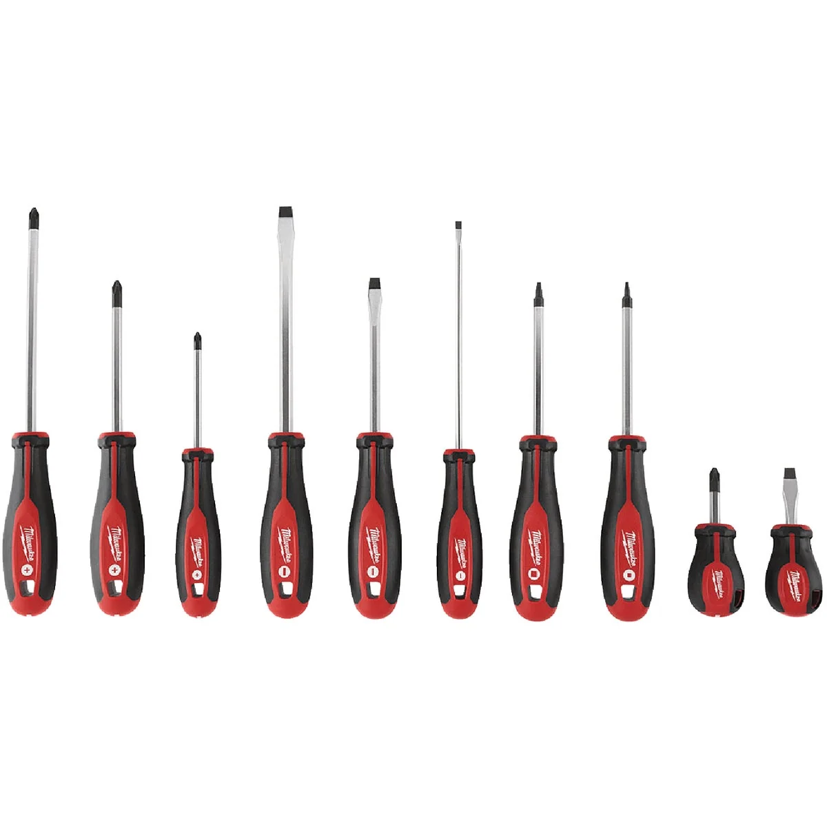 Refined Milwaukee Screwdriver Set 10-Piece Long-Lasting