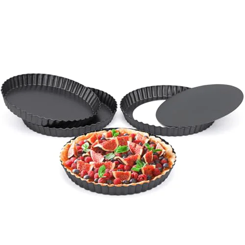 Trusted Tart Pan 8 Inch 4 Count Optimized