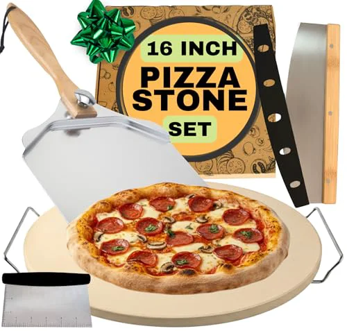Trendy Round Pizza Stone for Oven 16 inch Lightweight