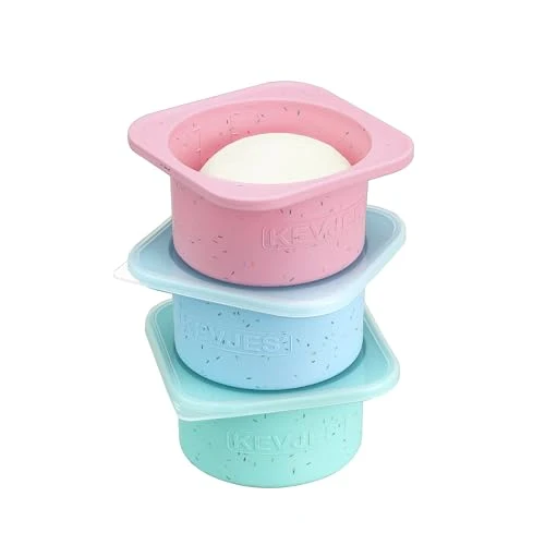 Exceptional PLUS 1000ml Pizza Dough Proofing Containers for DIY family Artisan Pizza 3 Count Innovative