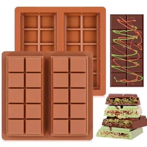 Fast Dubai Chocolate Molds 1 Inch Deep 2 Count Superior