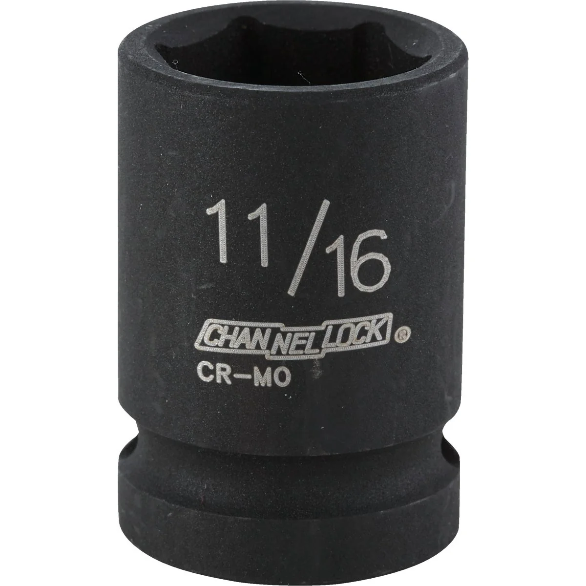 Certified Channellock 1 2 In. Drive 11 16 In. 6-Point Shallow Standard Impact Socket Secure
