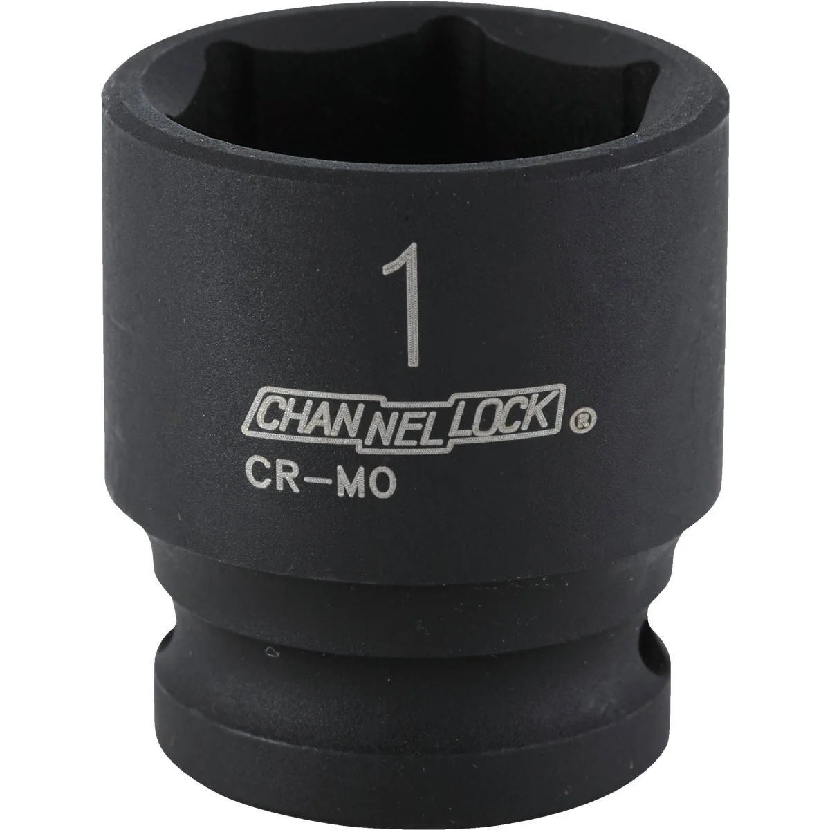 Modern Channellock 1 2 In. Drive 1 In. 6-Point Shallow Standard Impact Socket Exclusive