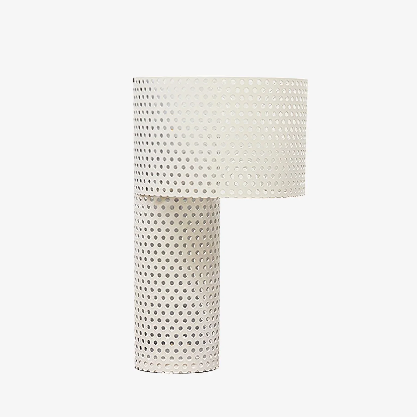 Minimalist Witte rastertafellamp Efficient