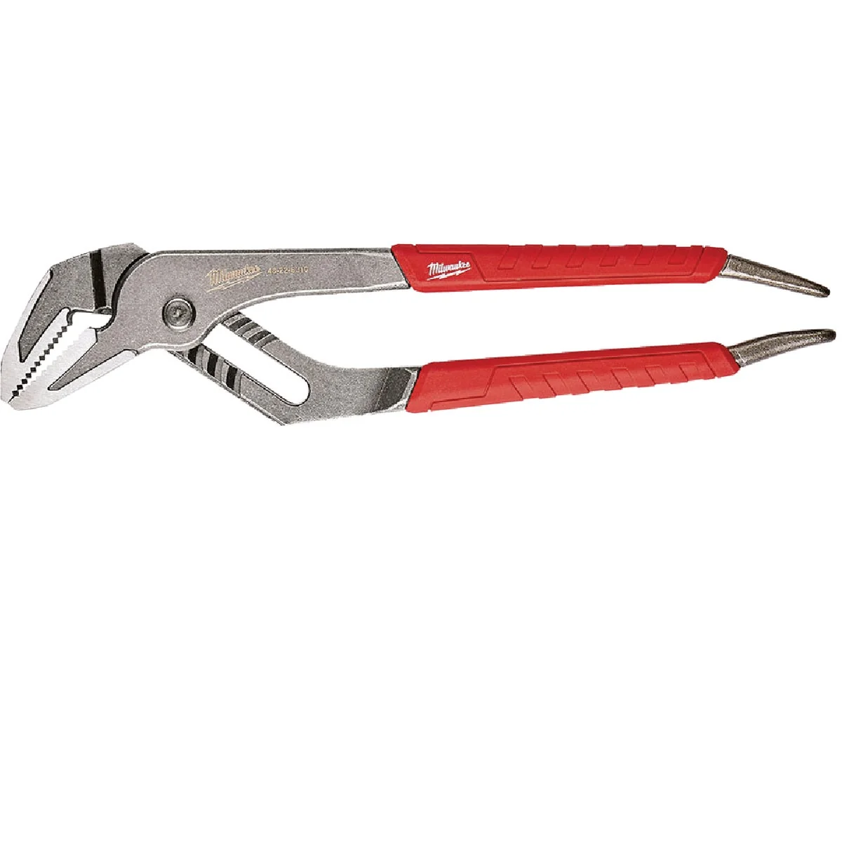 High-End Milwaukee 6 In. and 10 In. Comfort Grip Ream Punch Straight Jaw Plier Set 2-Piece Official