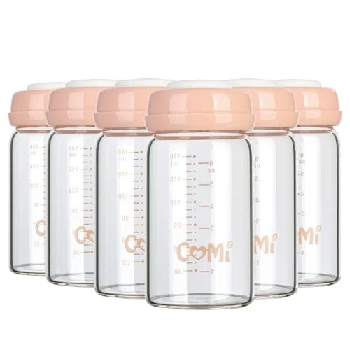 Certified Wide Neck Glass Breastmilk Collection n Storage Bottle Elite