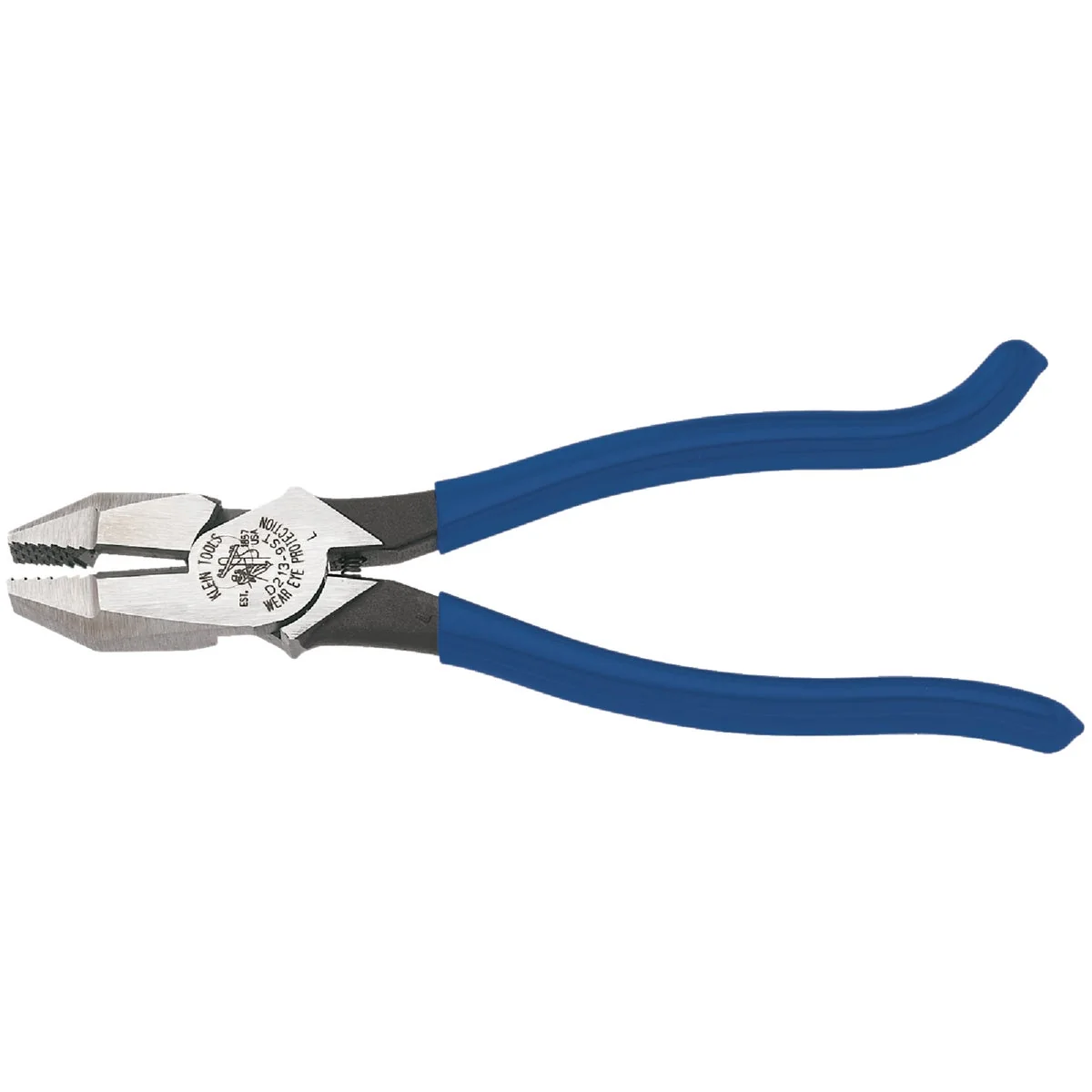 Recyclable Klein 9 In. Forged Steel High-Leverage Ironworker Pliers Safe