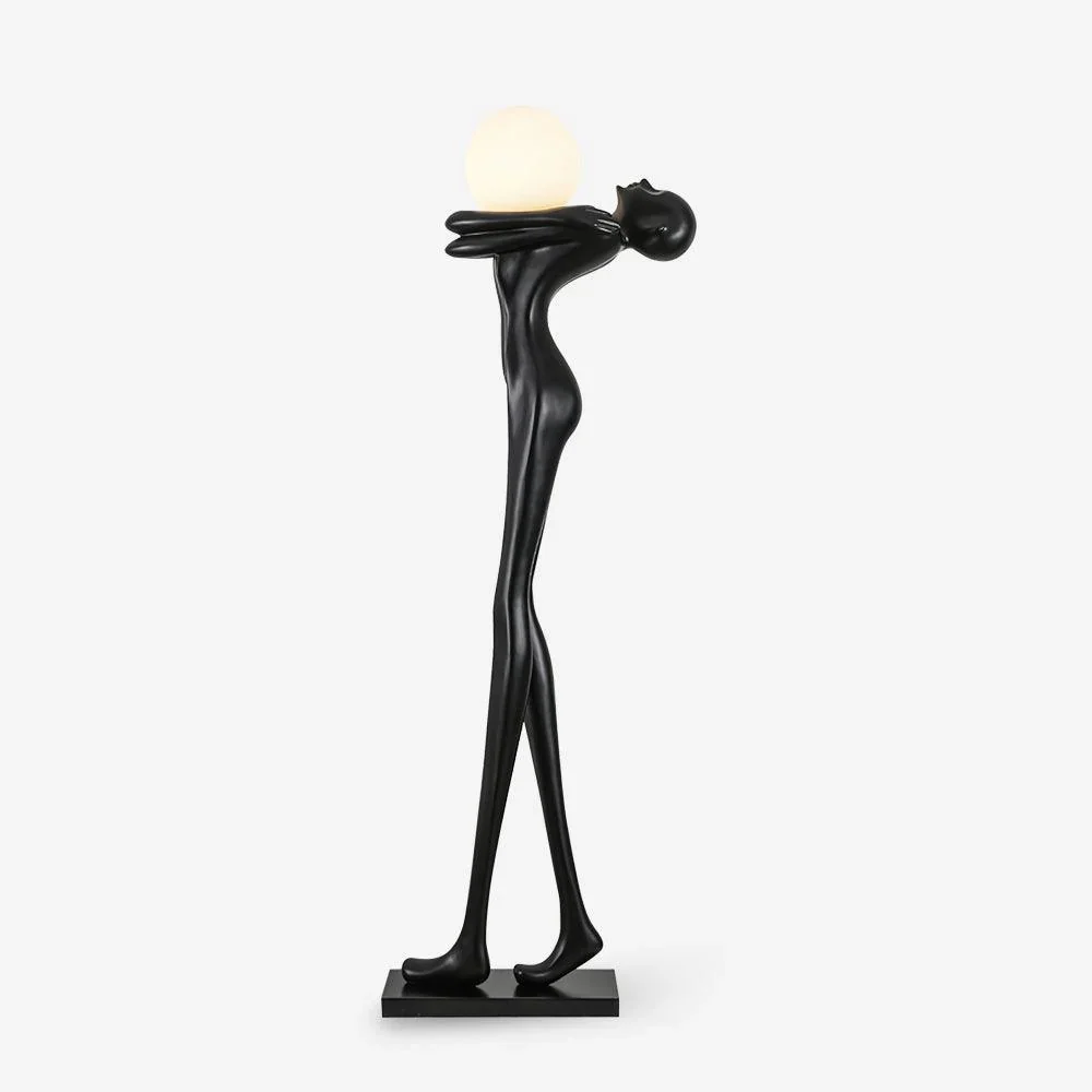 Prestigious Humanoïde abstracte vloerlamp Recyclable