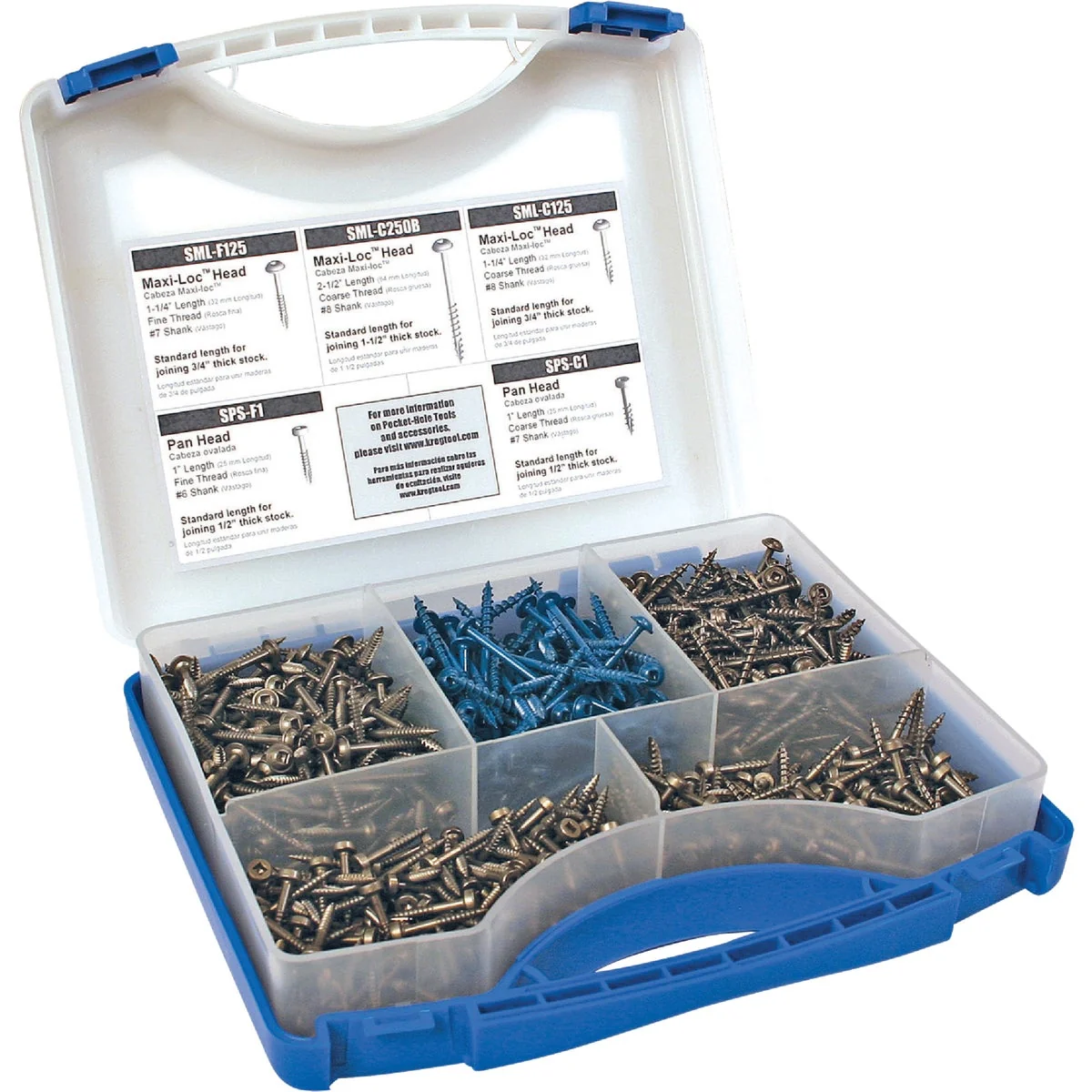Verified Kreg Pocket Screw Repair Kits 675 Ct. Relaxed