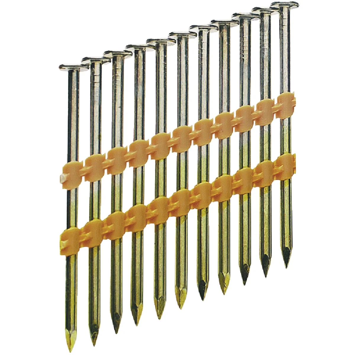 Traditional Grip-Rite 21 Degree Plastic Strip Bright Ring Shank Full Round Head Framing Stick Nail 2-3 8 In. x .113 In. 5000 Ct. Clean