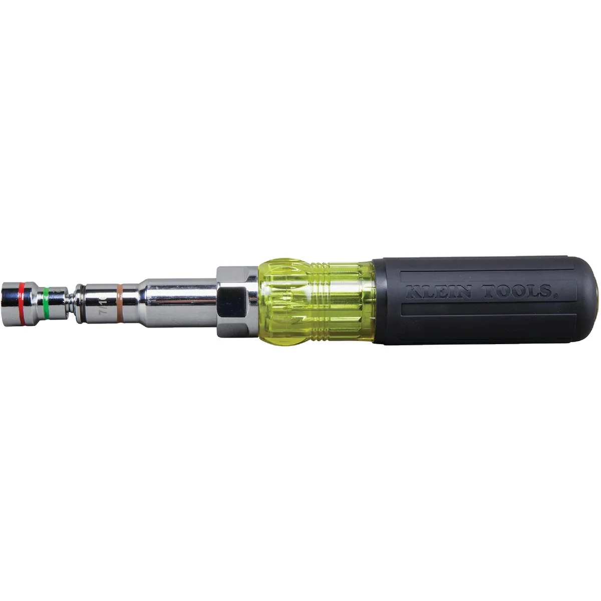 Original Design Klein Standard 7-in-1 Multi-Nut Driver with 4 In. Hollow Shank High-Performance
