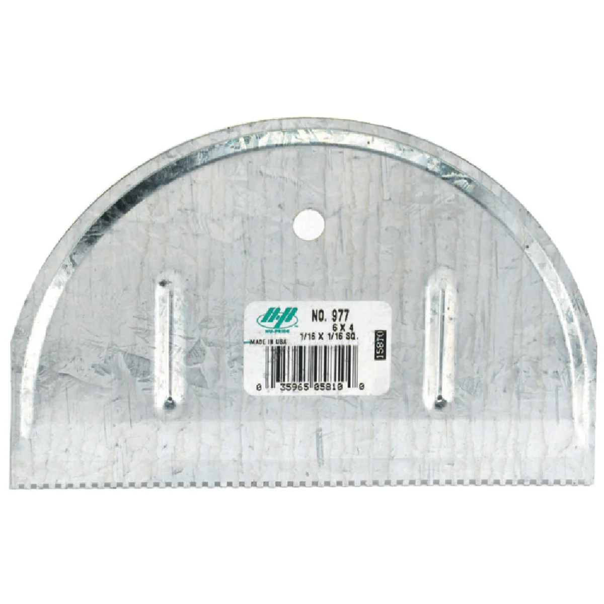 Fast QLT 1 16 In. Square-Notch Half Moon Adhesive Spreader Original Design
