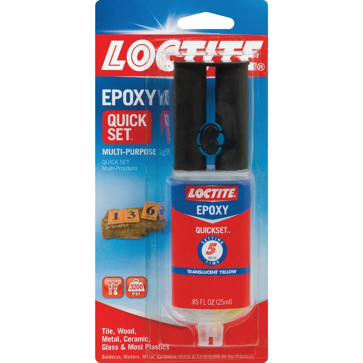 Easy-to-Use LOCTITE 0.85 Oz. Quick Set Epoxy Functional