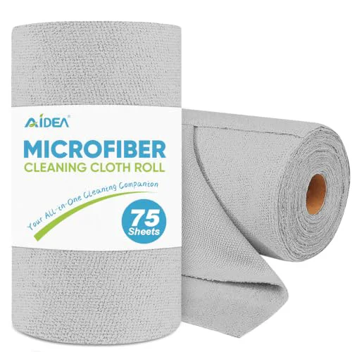 Original Microfiber Cleaning Cloth Roll 75 Count Sophisticated
