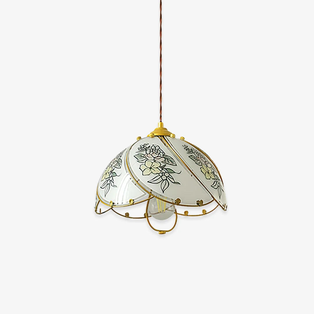 Artisan Lelie glazen hanglamp User-Friendly
