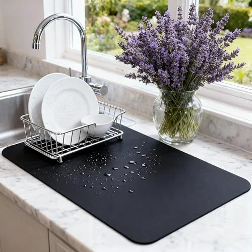 Consistent Dish Drying Mat Super Absorbent Expertly Made
